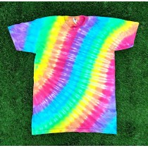 T-Shirt Rainbow Waves Tie Dye